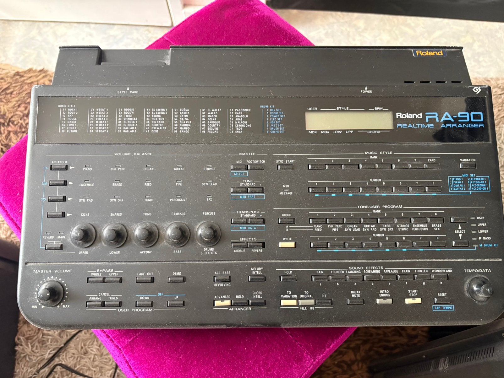 Roland Ra 90, Muziek en Instrumenten, Mengpanelen, Ophalen, Gebruikt