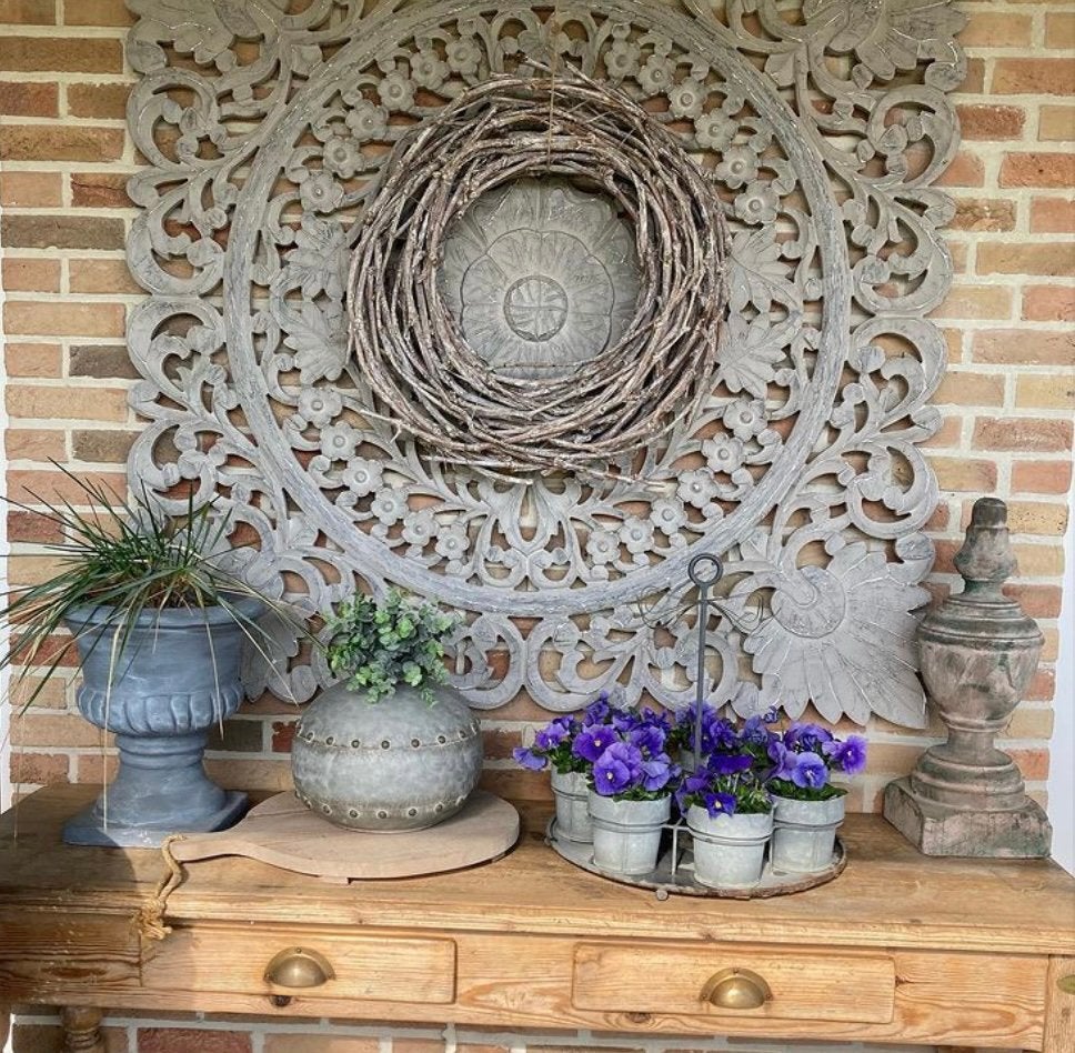Houten paneel, Huis en Inrichting, Ophalen, Zo goed als nieuw, Wanddecoratie, Hout