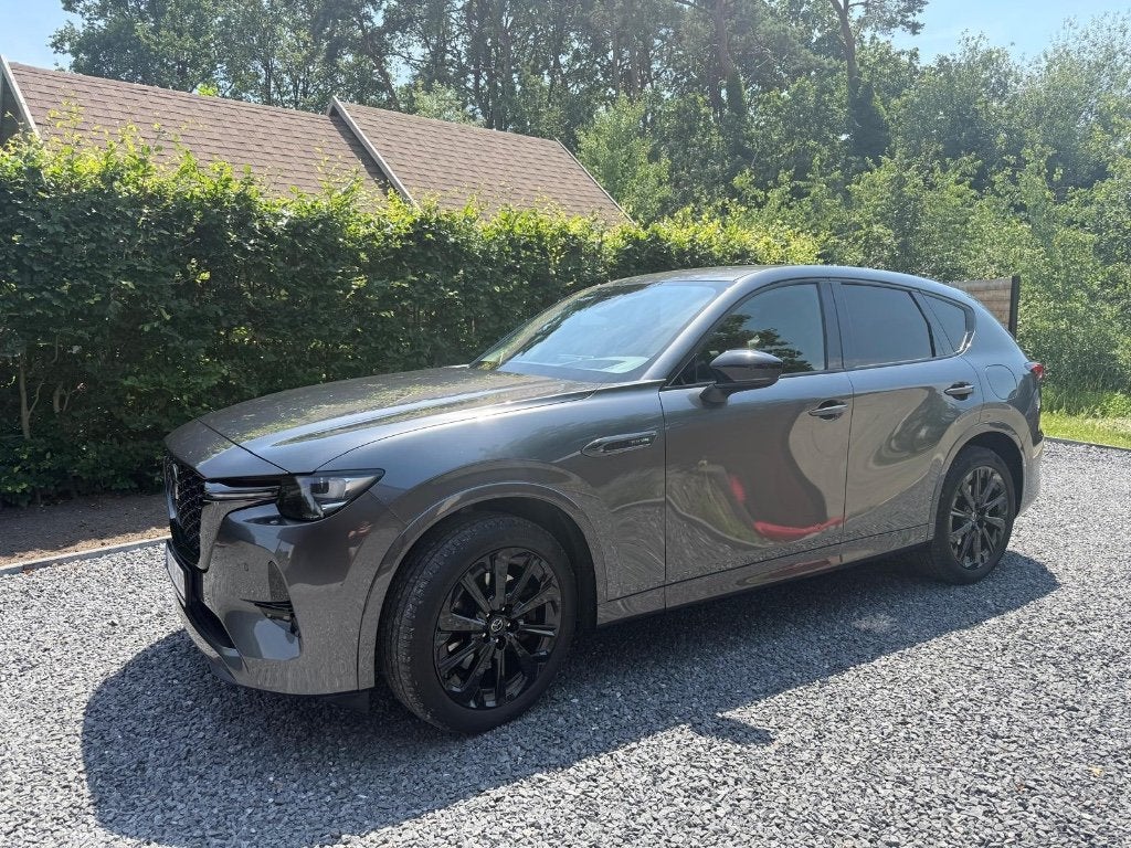 Mazda CX60 PHEV, Auto's, Mazda, Automaat, Zwart, Lichtsensor, 5 deurs