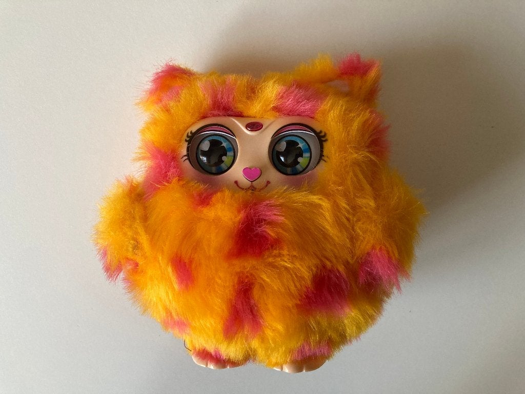 Jouet en peluche électronique (type Furby), Enfants & Bébés, Enlèvement, Comme neuf, Orange, Interactif