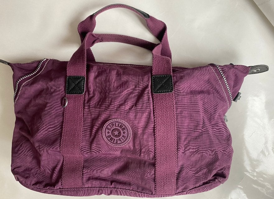 sac Kipling très bon état, Enlèvement, Utilisé, Violet, Sac à main