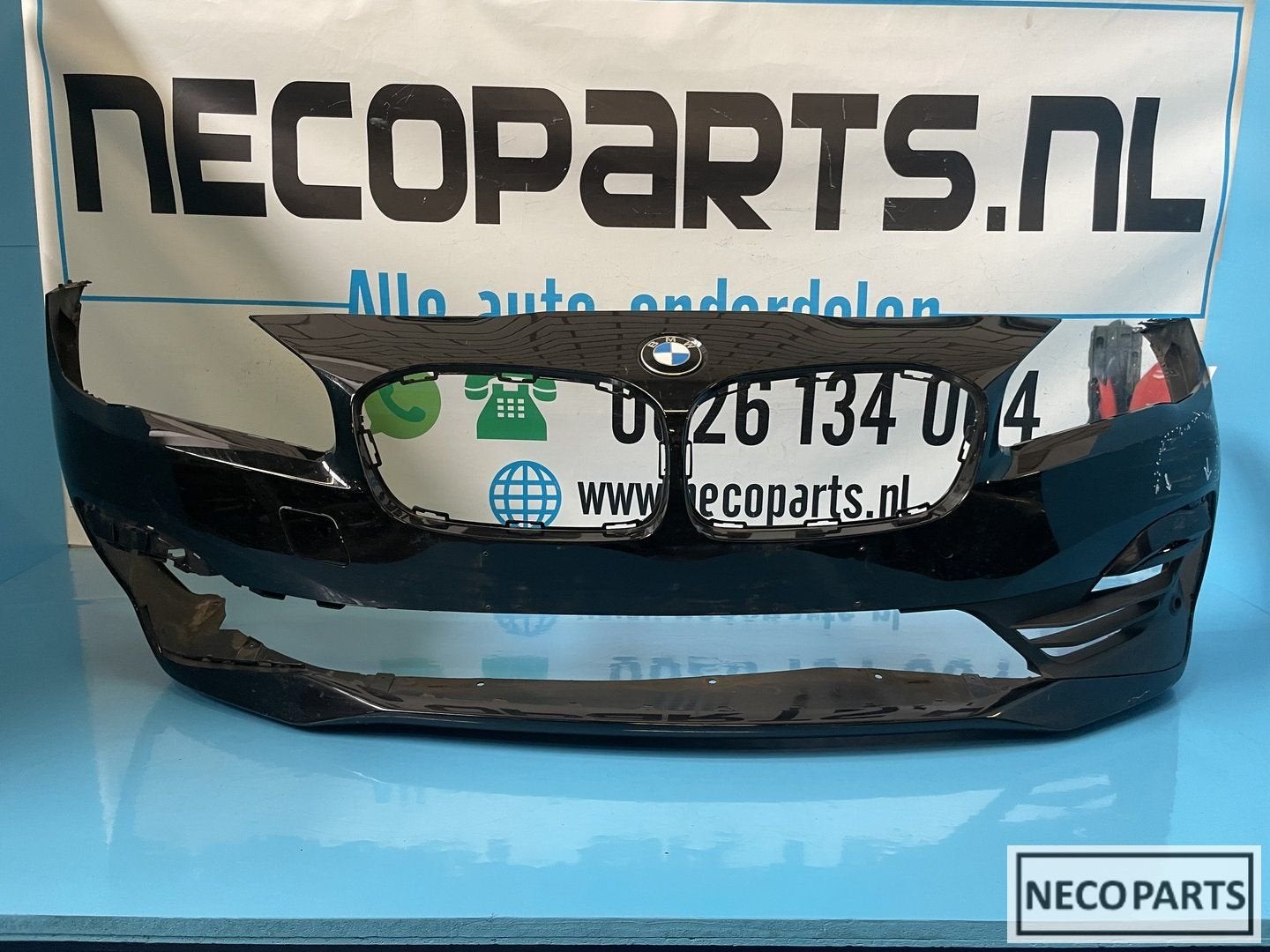 BMW F45 F46 LCI FACELIFT BUMPER VOORBUMPER ALLES LEVERBAAR!!, Gebruikt, -, -, Ophalen of Verzenden