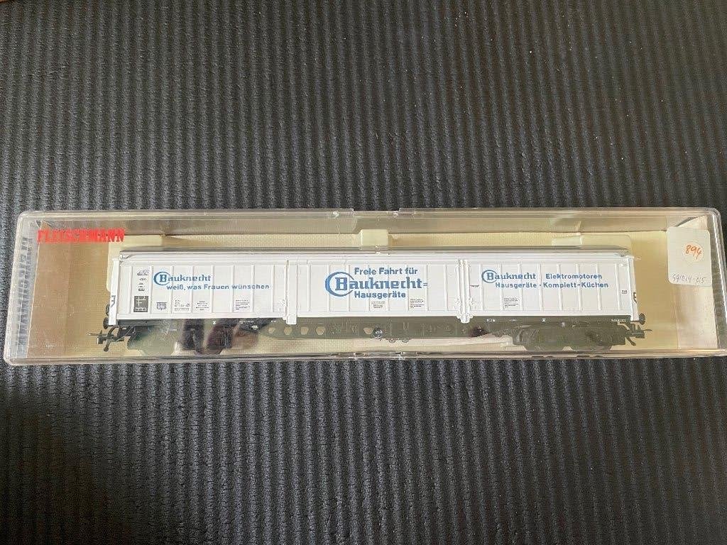 Fleischmann 5389 H0 goederenwagon Bauknecht, Ophalen of Verzenden, Zo goed als nieuw, Wagon, Fleischmann