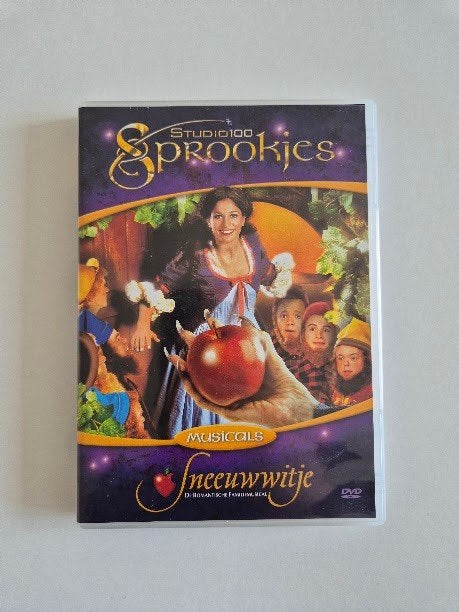 DVD - Studio 100 Sprookjes - Sneeuwwitje, Enlèvement ou Envoi, Tous les âges, Comme neuf, Autres genres