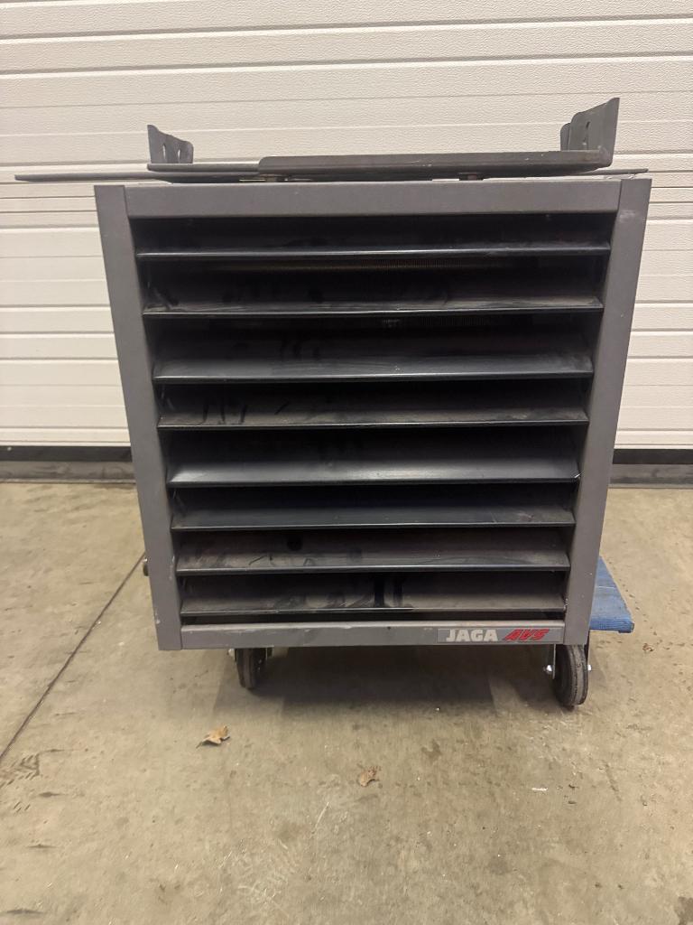 Jaga warme luchtblazer 17,6kw incl ophanging, Ophalen