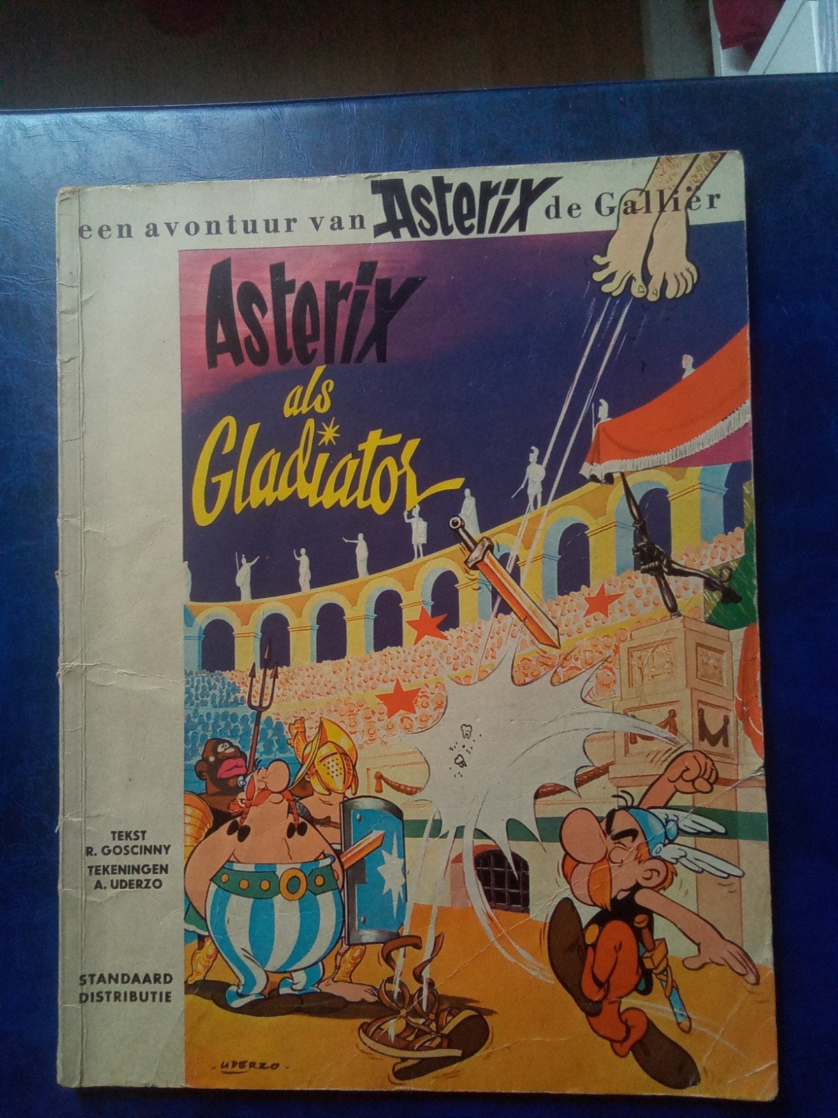 Stripverhaal Asterix als gladiator (1968), Ophalen of Verzenden