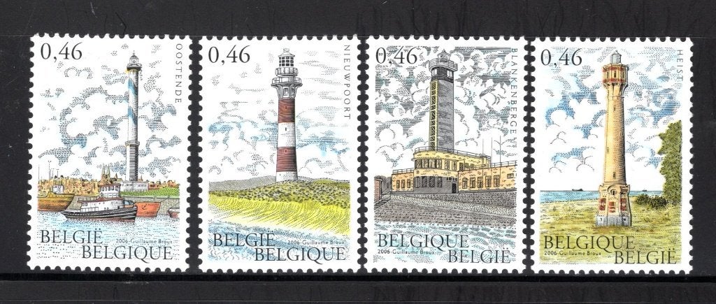3529/3532 MNH 2006 - Vuurtorens, Verzenden, Postfris, Postfris