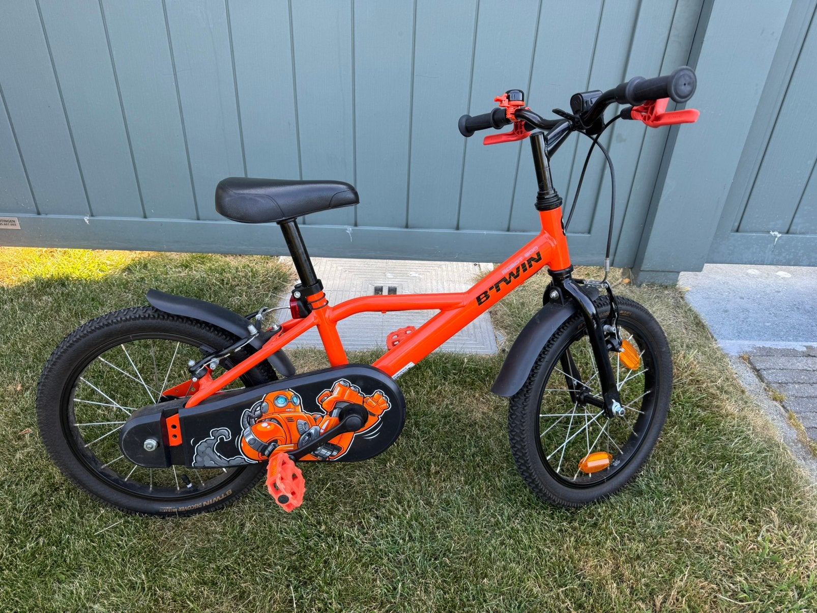 Decathlon Btwin robot 500 16 pouces, Enlèvement, Utilisé, Frein sur jante, 16 à 20 pouces