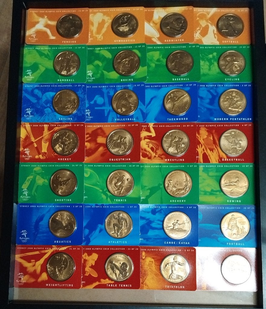 MUNTEN AUSTRALIA, Postzegels en Munten, Ophalen