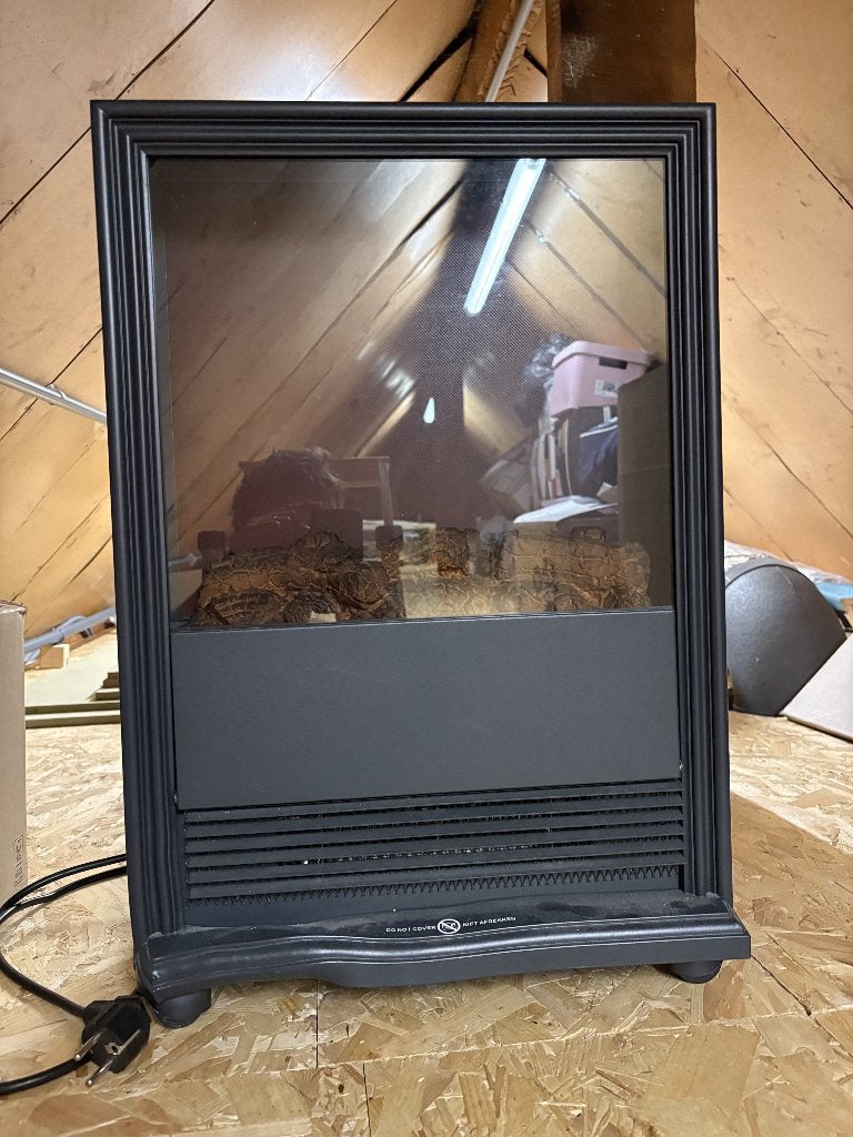 eurom orsa fireplace sfeerhaard 2000 watt, Ophalen, Gebruikt