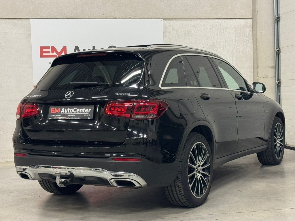 Mercedes GLC 300e PHEV Exclusive Full Pano-360CAM-Burmester, Automaat, Zwart, Leder, 5 zetels