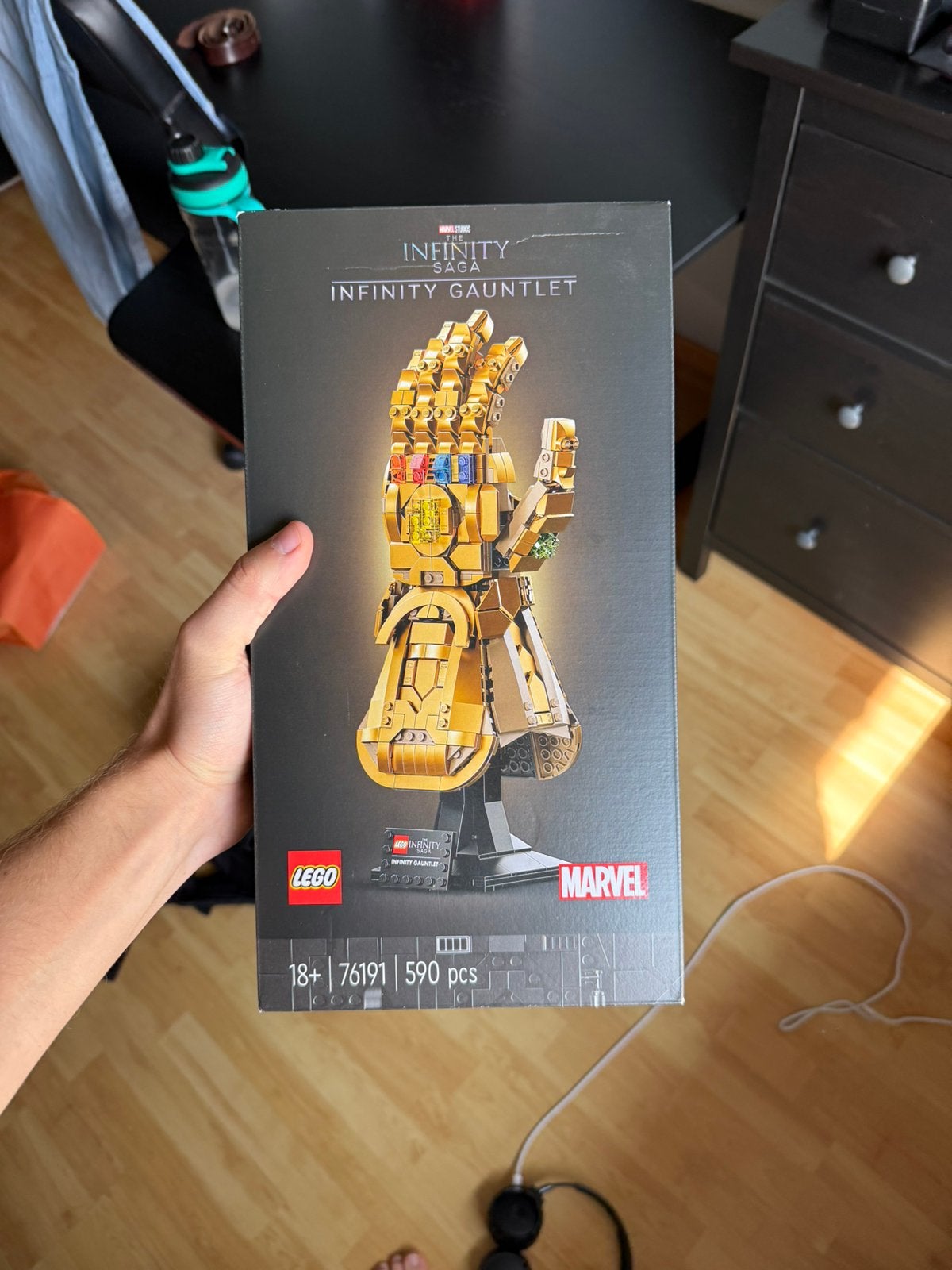 Lego 76191 Infinity Gauntlet (ongeopend), Ophalen, Zo goed als nieuw, Lego