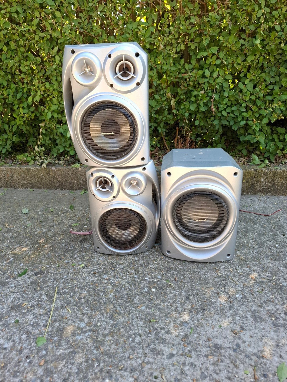 2 boxen en1 woefer, Ophalen