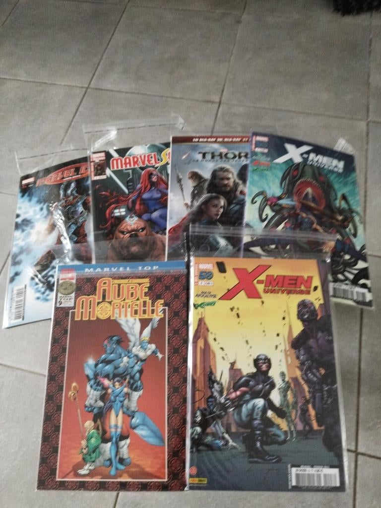 Marvel/DC, Ophalen
