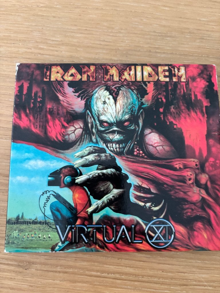 CD - Iron Maiden - Virtual XI, CD & DVD, CD | Hardrock & Metal, Comme neuf, Hard rock, Album, Digipak, Comprend un livret, Remasterisé