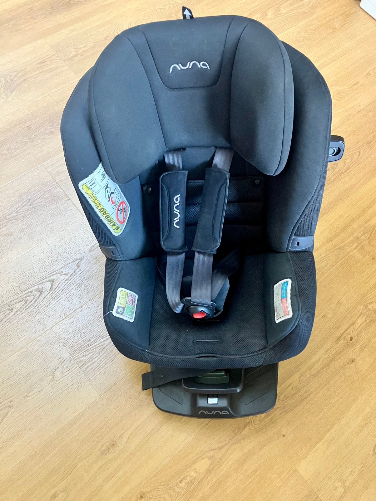 Nuna Prym autostoel 0 jaar tot 4jaar met isofix, Kinderen en Baby's, Verstelbare rugleuning, Gebruikt, 0 t/m 18 kg, Isofix