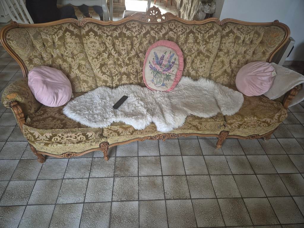 Canapé baroque 3-4 places