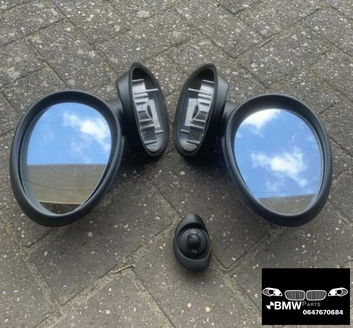 Set spiegels klapfunctie Mini Countryman R60 Facelift, -, -, -, Enlèvement ou Envoi