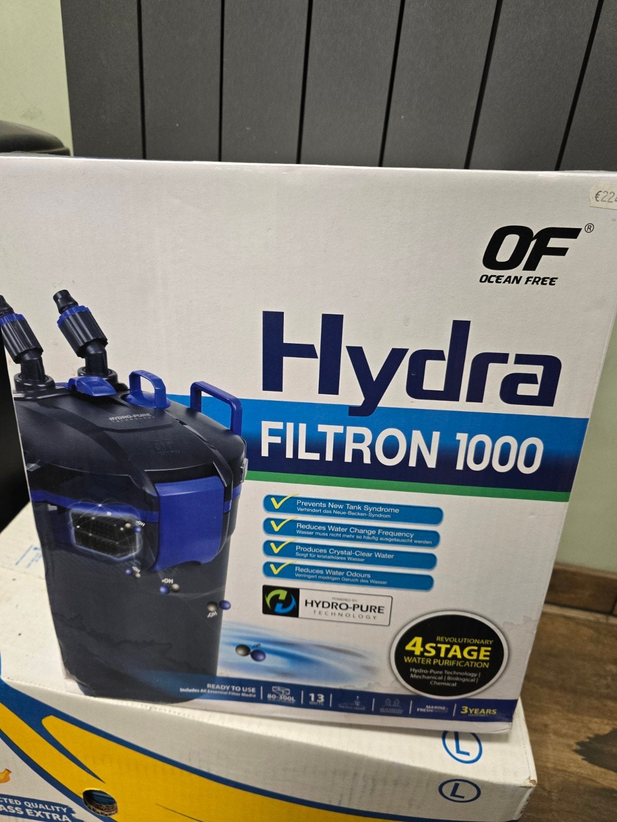Gloednieuwe hydra filtron 1000 te koop met bananendoos vol e, Enlèvement ou Envoi, Filter
