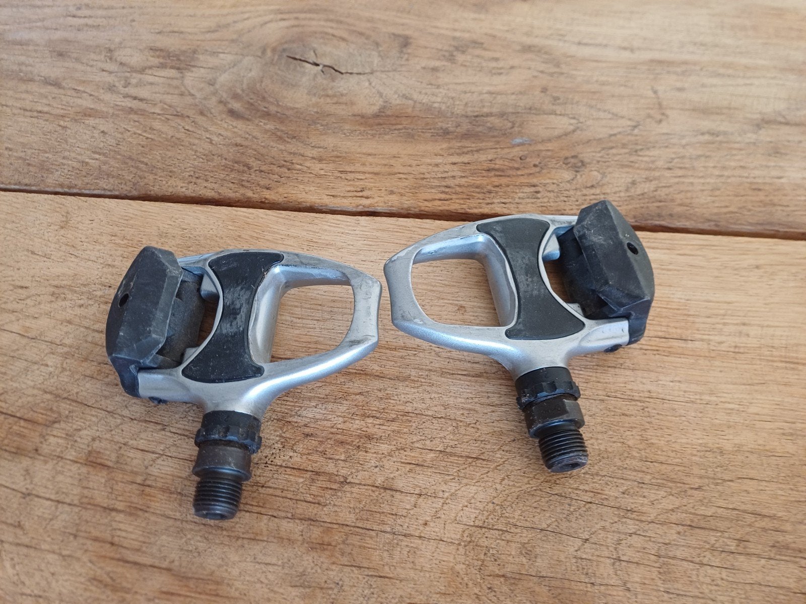 Klikpedalen Shimano Race, Ophalen