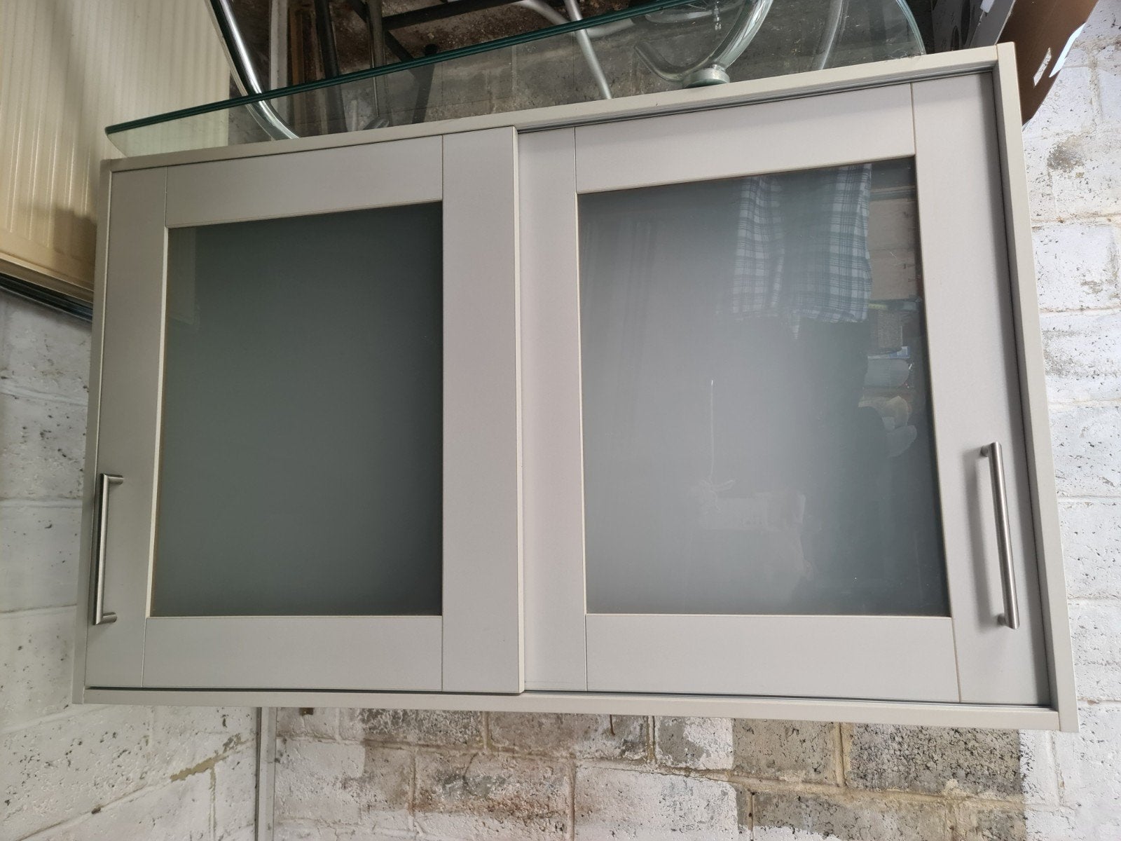 Hangende keukenkast, Ophalen, Gebruikt, 100 tot 150 cm, Minder dan 100 cm