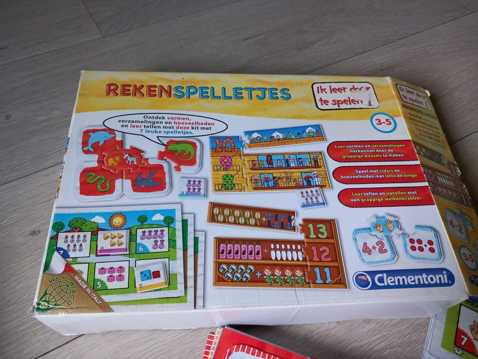 rekenspelletjes. ik leer door te spelen, Kinderen en Baby's, Ophalen, Zo goed als nieuw, Rekenen