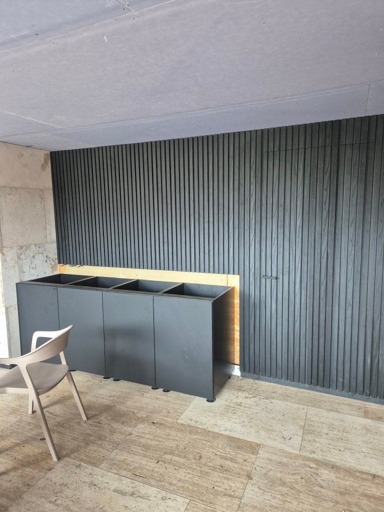 Houten wandpanelen buiten tuin, Bricolage & Construction, Enlèvement, Neuf