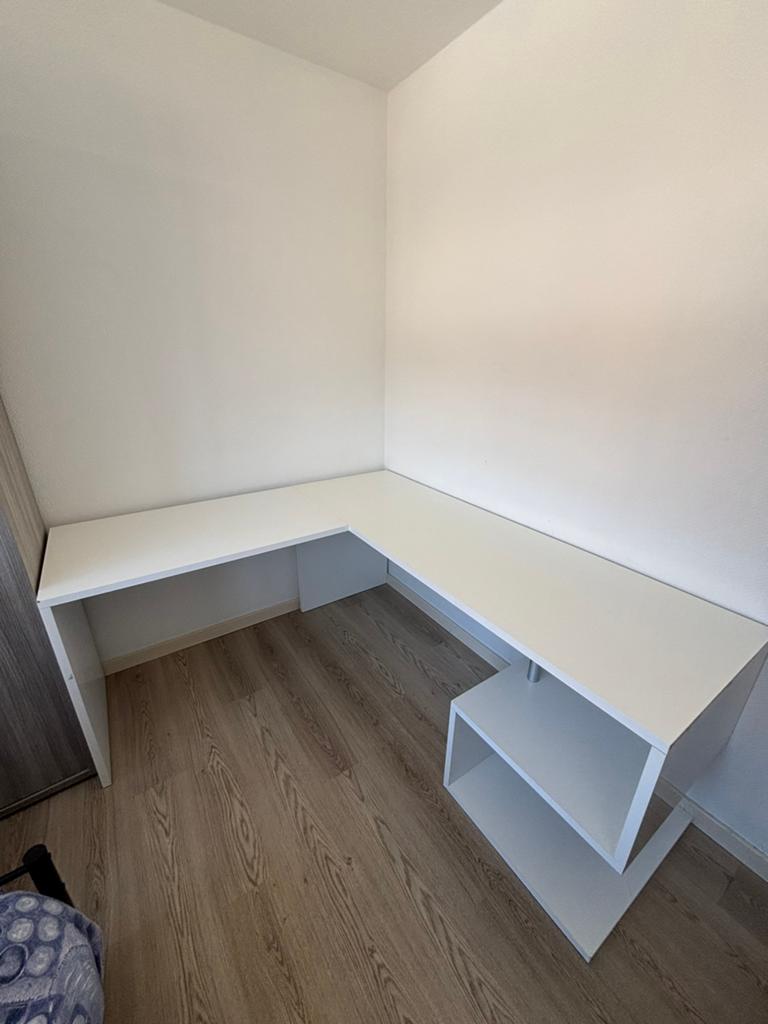 Hoekbureau (180x160), diepte 60, hoogte 80, Enlèvement, Bureau d'angle