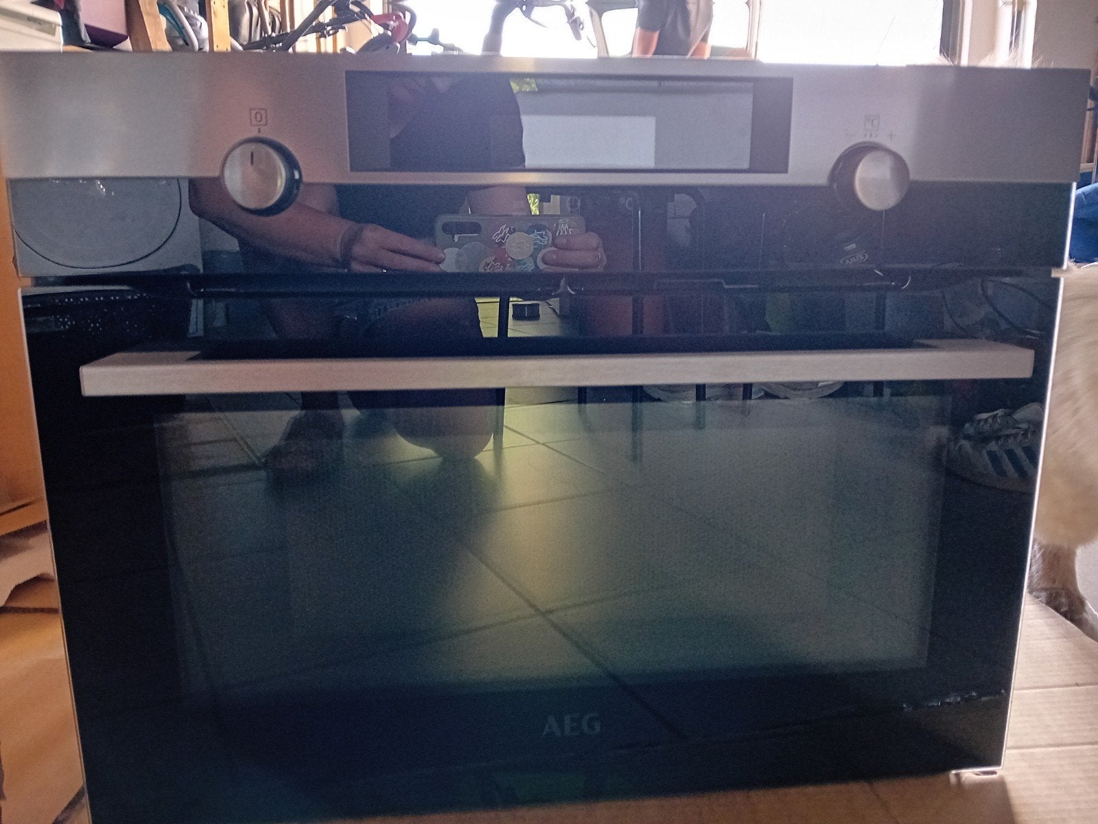 combioven AEG, Ophalen, 45 tot 50 cm, Oven, AEG