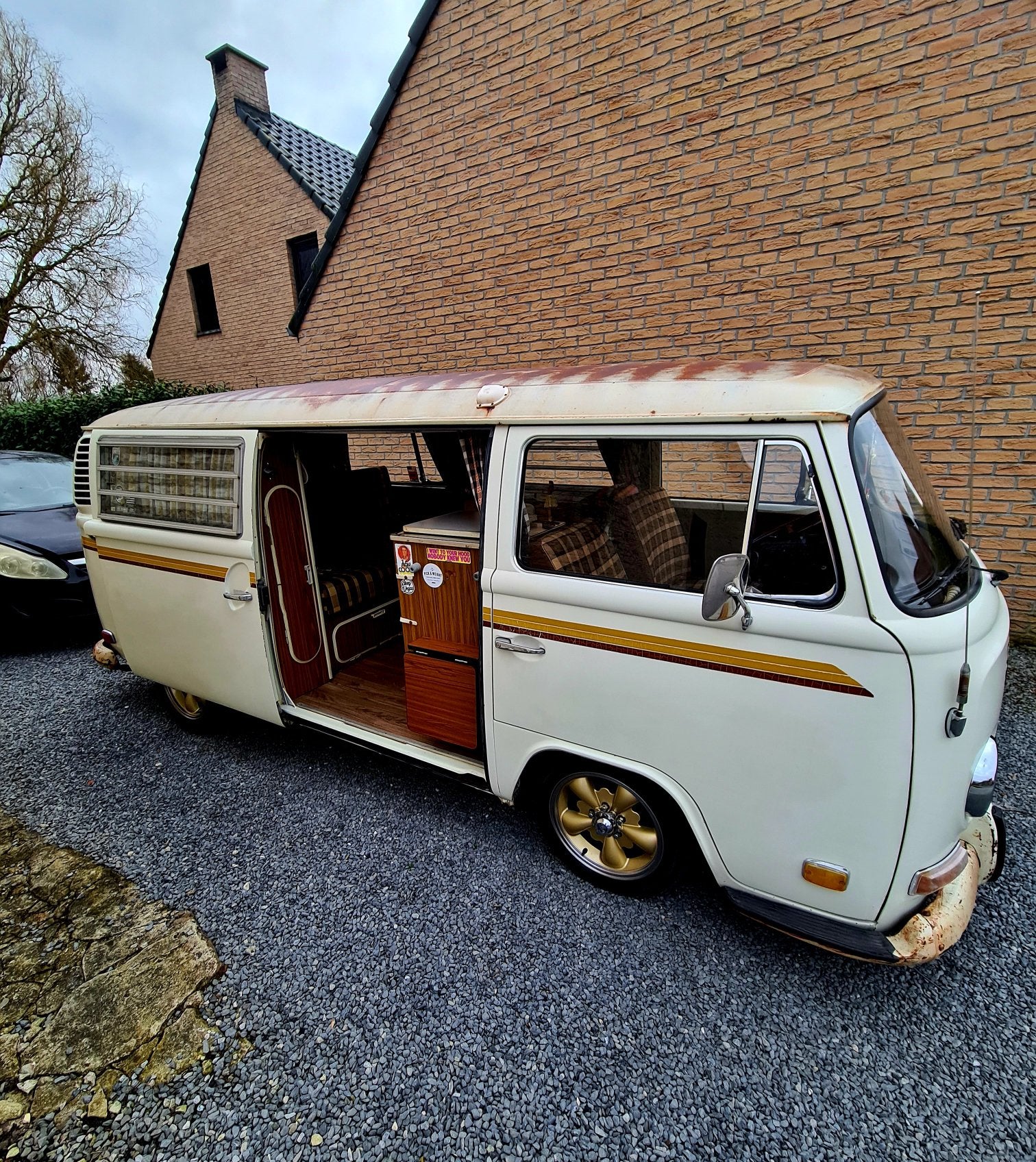 Volkswagen combi T2, Caravanes & Camping, Camping-cars, Particulier, Volkswagen, Enlèvement