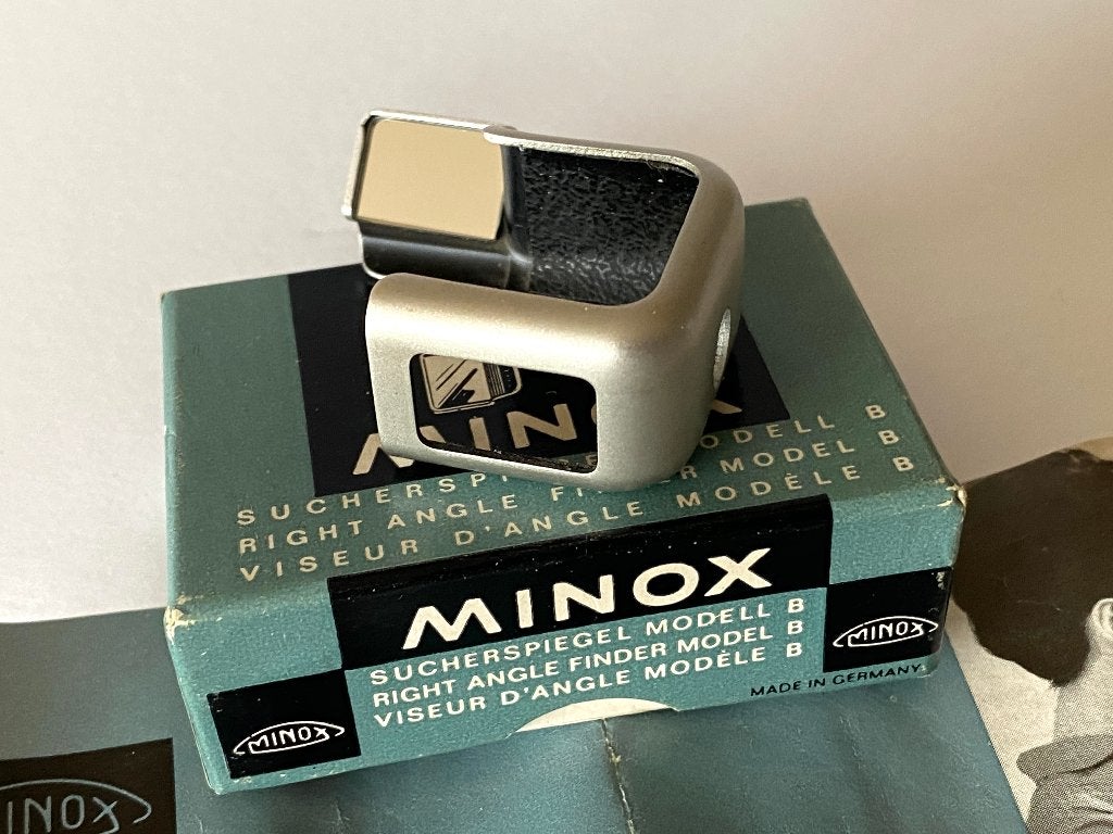 viseur d'angle pour Minox B/C, TV, Hi-fi & Vidéo, Appareils photo analogiques, Enlèvement, Comme neuf