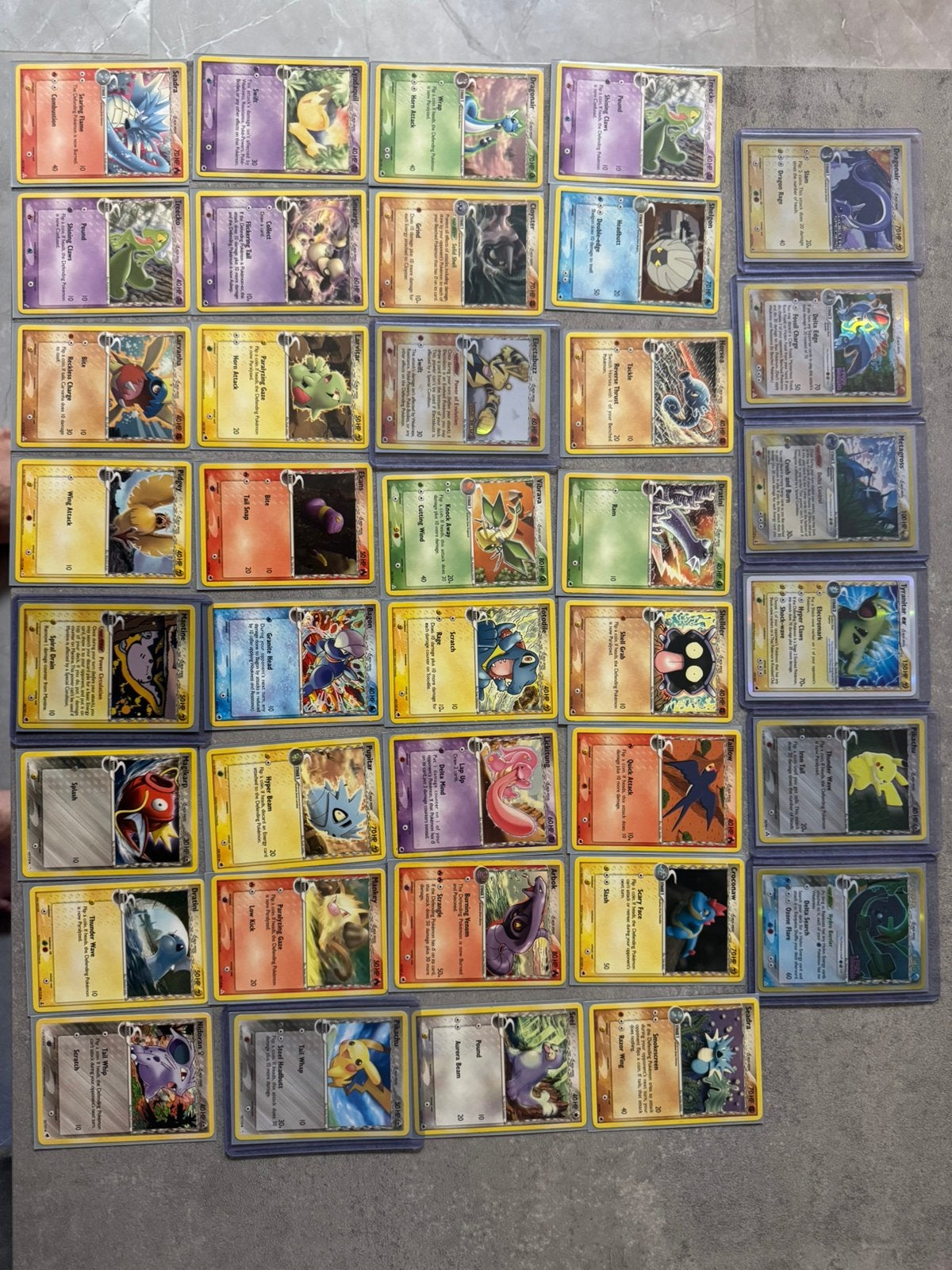 Vintage Pokemonkaarten (delta species), Ophalen, Gebruikt