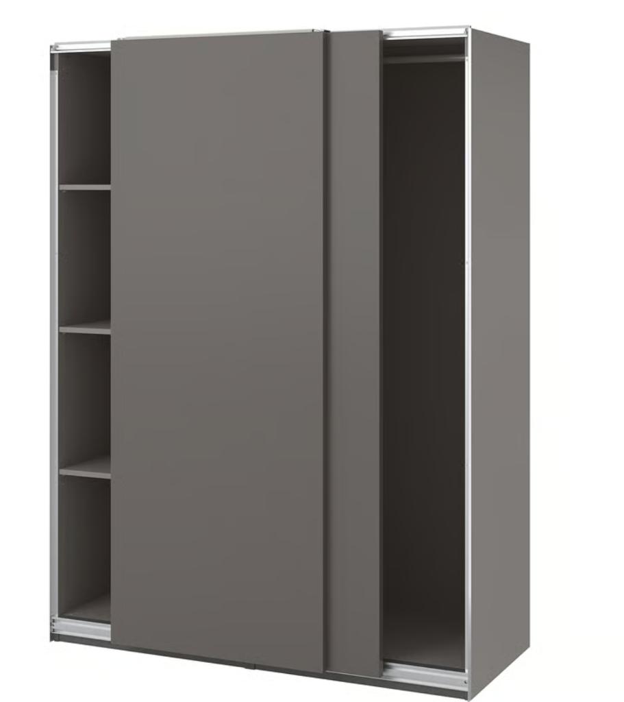 Armoire IKEA PAX / HASVIK avec portes coulissantes, Avec porte(s), Comme neuf, 100 à 150 cm, Enlèvement