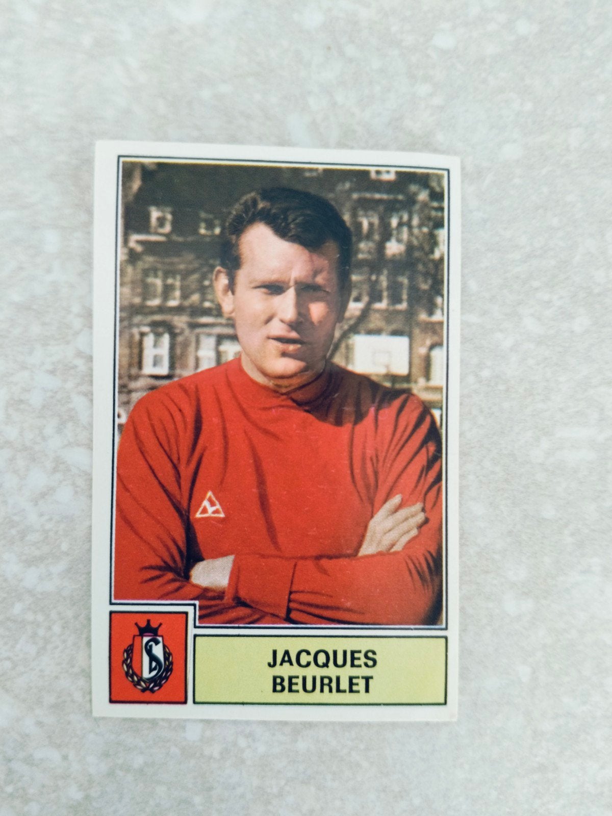 Panini Football 1972-1973 Jacques Beurlet standard, Ophalen of Verzenden