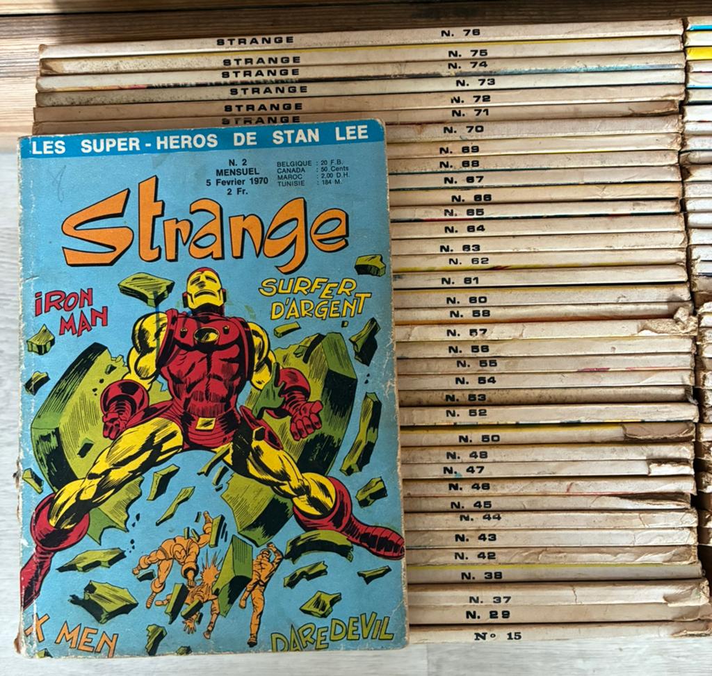 Lot comics Strange, Plusieurs comics, Enlèvement ou Envoi, Utilisé
