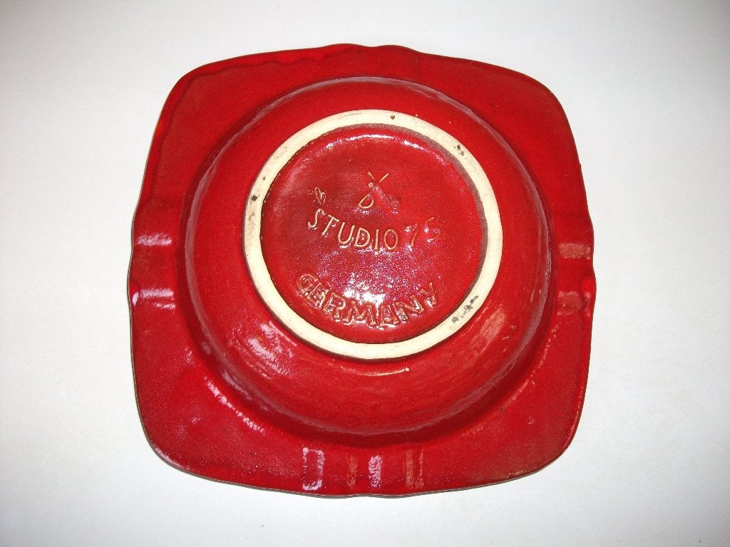 Cendrier vintage DÜMLER et BREIDEN Ceramic Studio 75., Antiquités & Art, Enlèvement ou Envoi