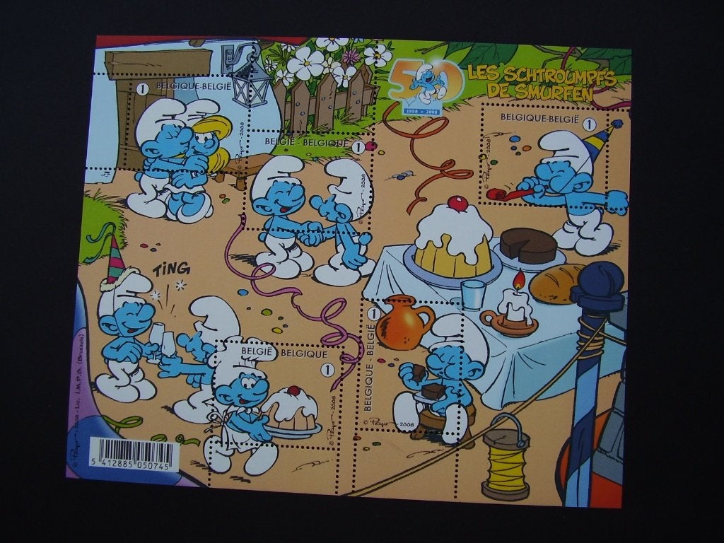Blok 159 postfris - Smurfen, Enlèvement ou Envoi, Neuf
