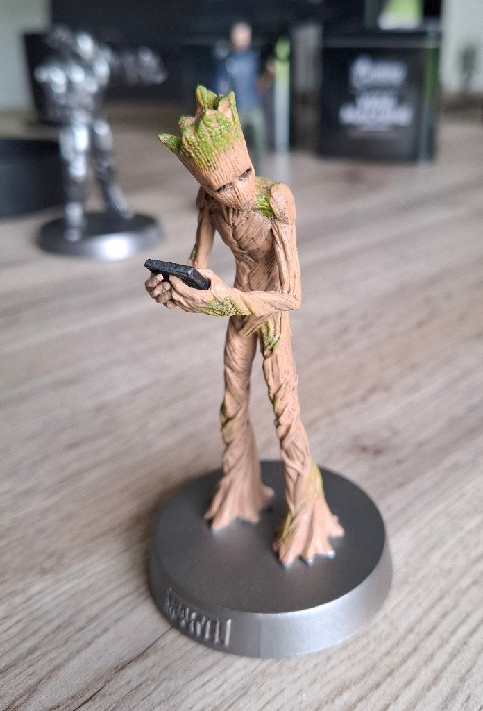 vend figurine en métal Groot, Kinderen en Baby's, Speelgoed | Actiefiguren, Ophalen, Zo goed als nieuw