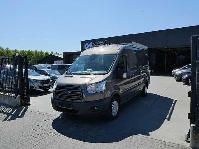 Ford Transit 2T L3H2 2.2 TDCi 125pk 3pl Trend Trekhaak, Auto's, Bestelwagens en Lichte vracht, https://public.car-pass.be/vhr/f900fe8d-0443-4a18-85bb-34a9ef594d81