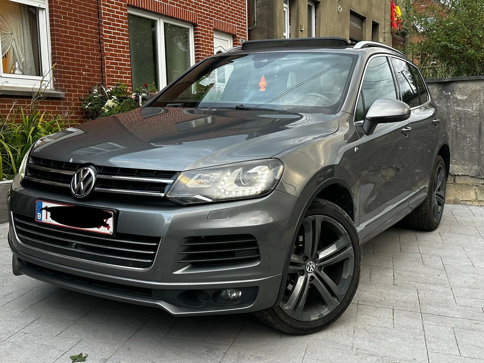 VW TOUAREG R-Line 3.0 CR TDI V6 Tiptronic  – Full Options, Autos, Volkswagen, Cuir, Achat, Carnet d'entretien, Noir