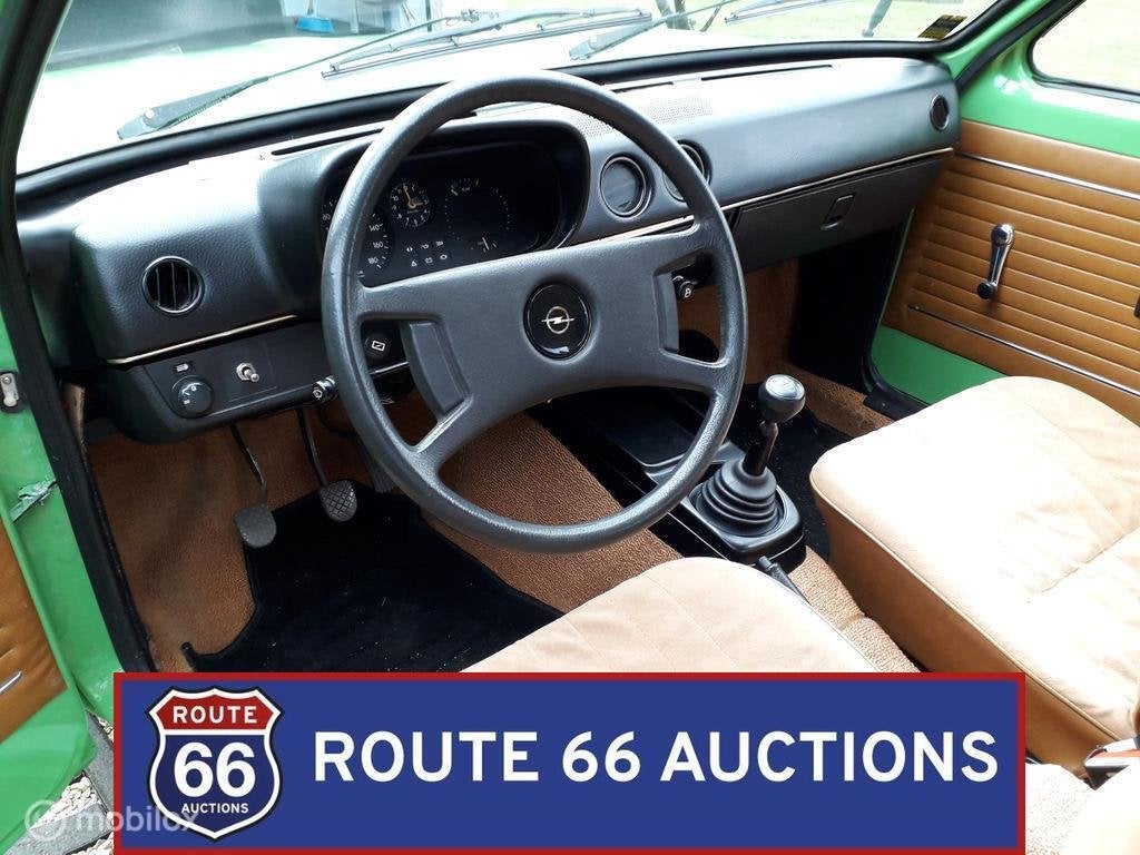 Opel Kadett C 1.2 S | 1977 | Route 66 Auctions, Auto's, Zwart, Bedrijf, Overige carrosserie, Opel