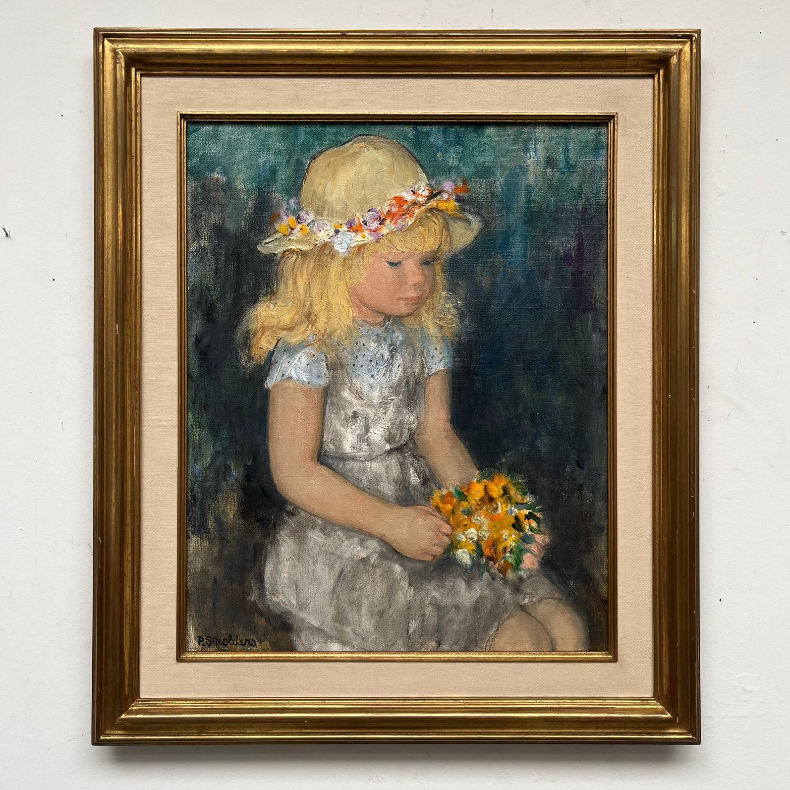Paul Smolders, Enlèvement ou Envoi, Peinture à l'huile