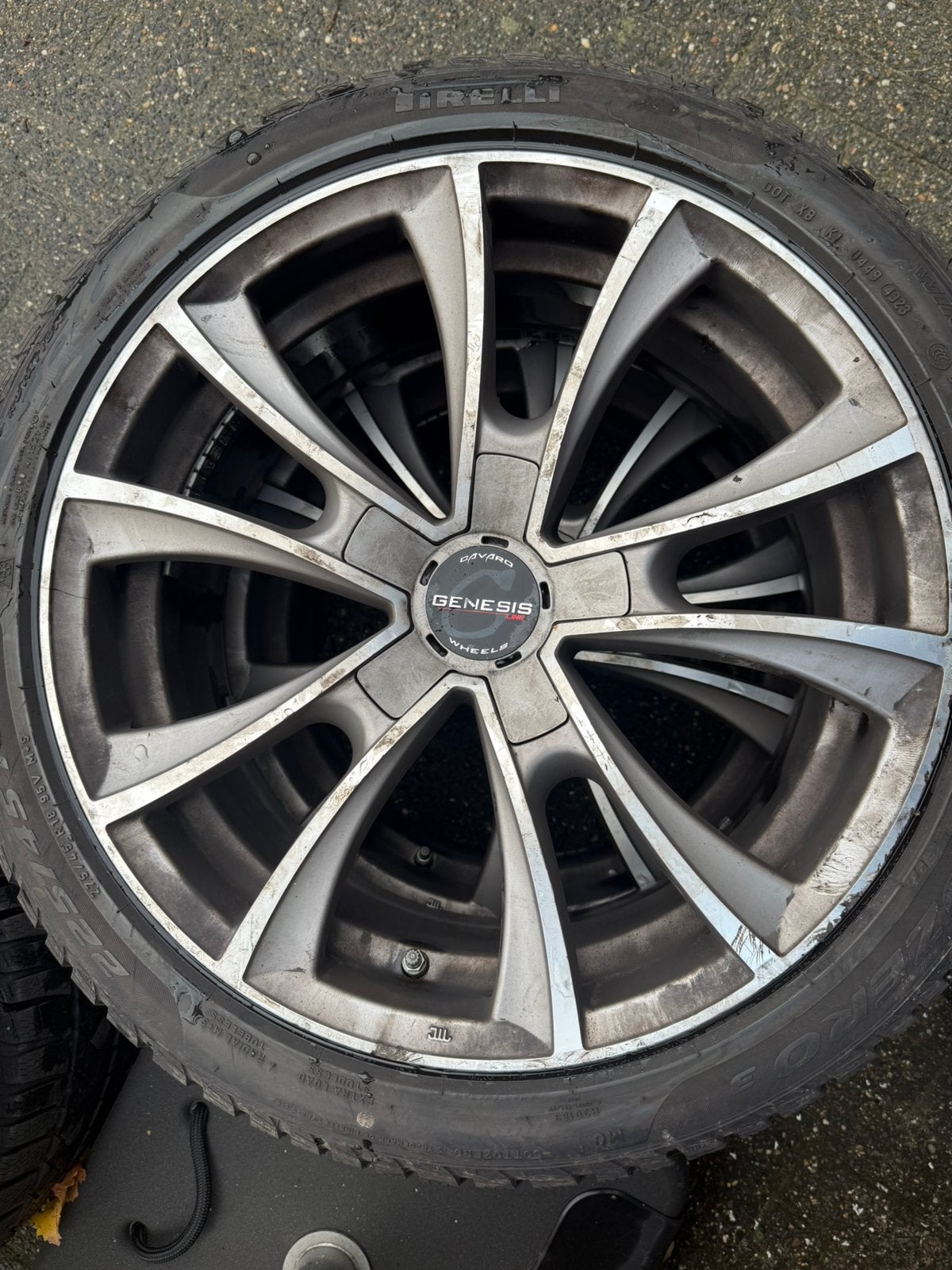 Set winterbanden 18 inch 2x225/ 2x255 Bmw 440 ix F36, Ophalen, Gebruikt