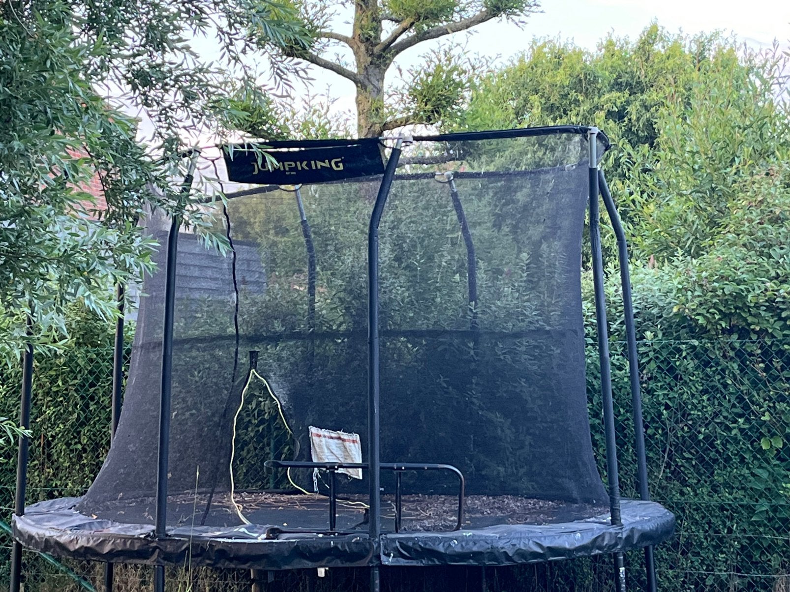 Jumpking oval trampoline, Ophalen, Gebruikt