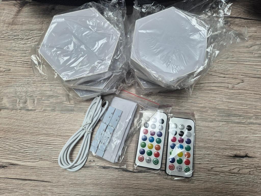 RGB LED Paneel Wandlamp - 6 stuks (NIEUW), Enlèvement ou Envoi, Neuf