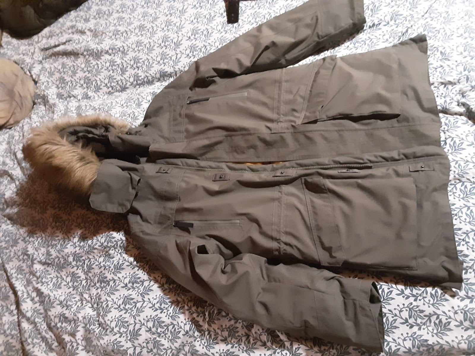 QUECHUA SPIRIT OF KALEVALA SH500 ULTRA WARM PARKA – M, Ophalen of Verzenden, Maat 48/50 (M), Oranje