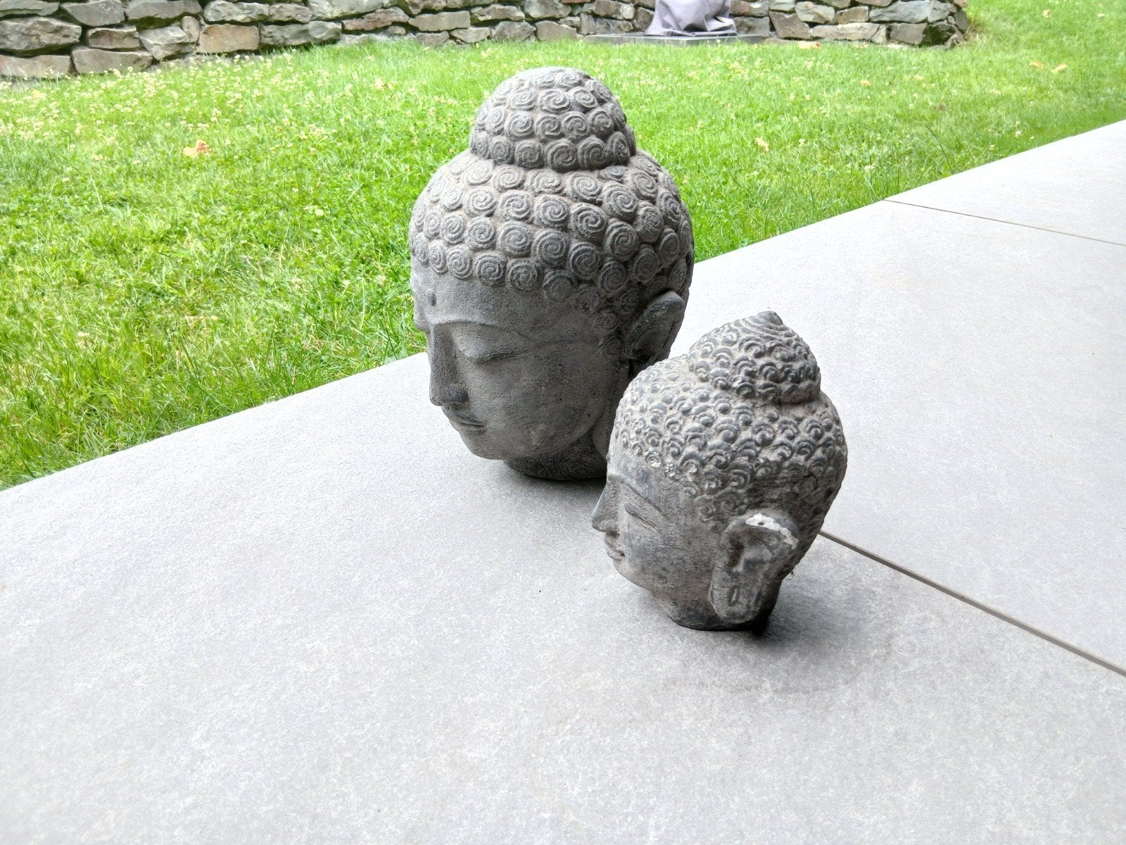 Têtes boudha, Jardin & Terrasse