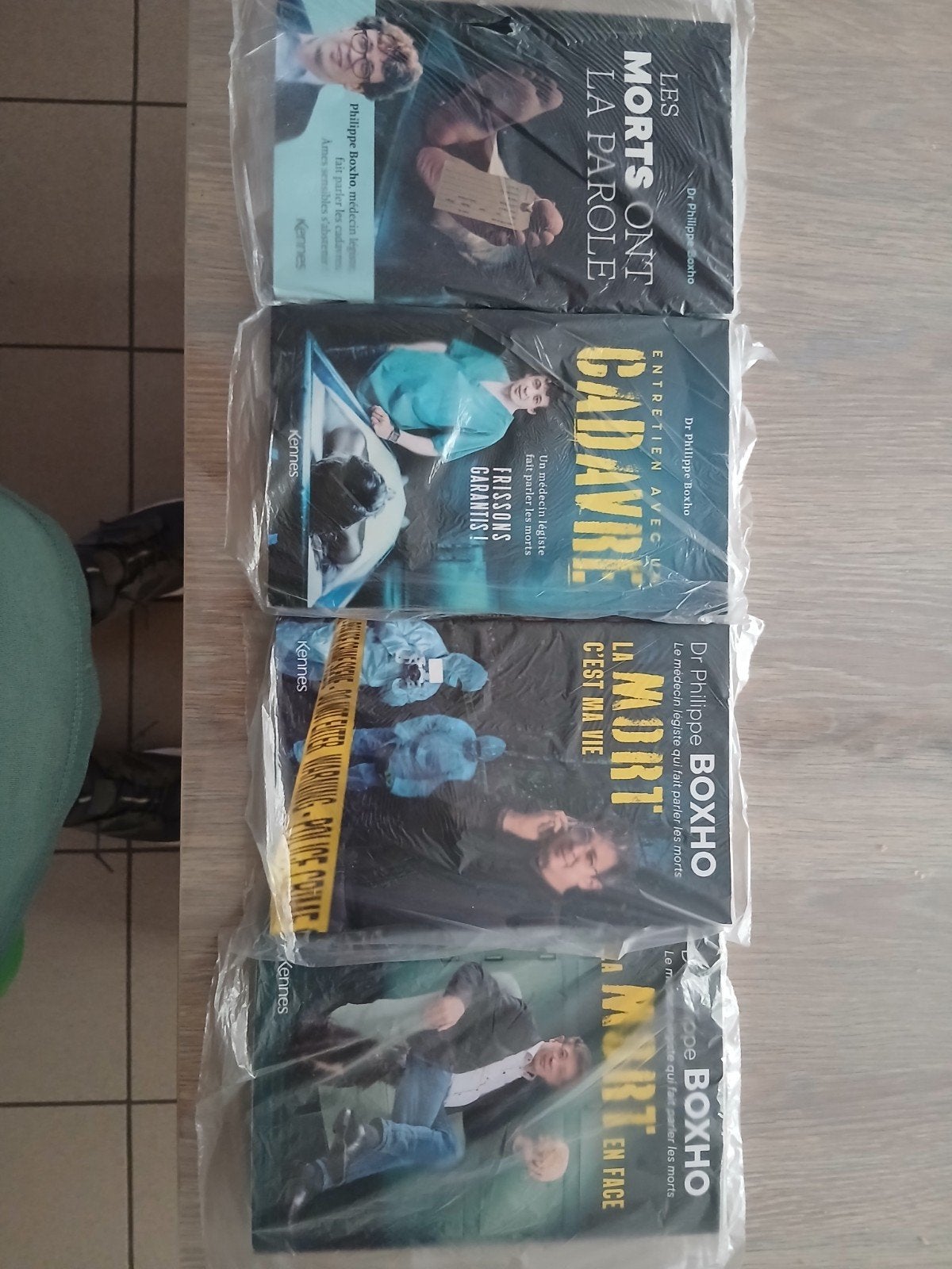 4 livres de BOXHO,docteur Philippe., Enlèvement, Comme neuf, BOXHO philippe