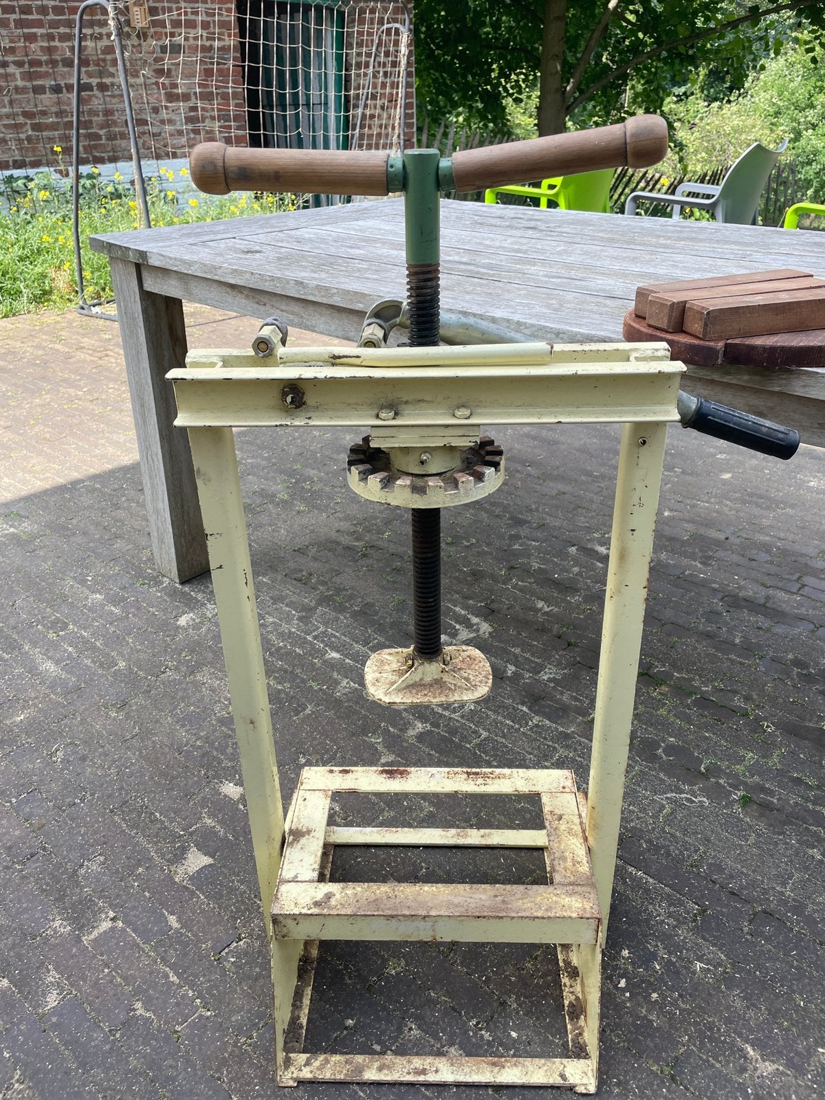 Fruitpers 10-15 liter, Hobby en Vrije tijd, Overige Hobby en Vrije tijd, Gebruikt, Ophalen