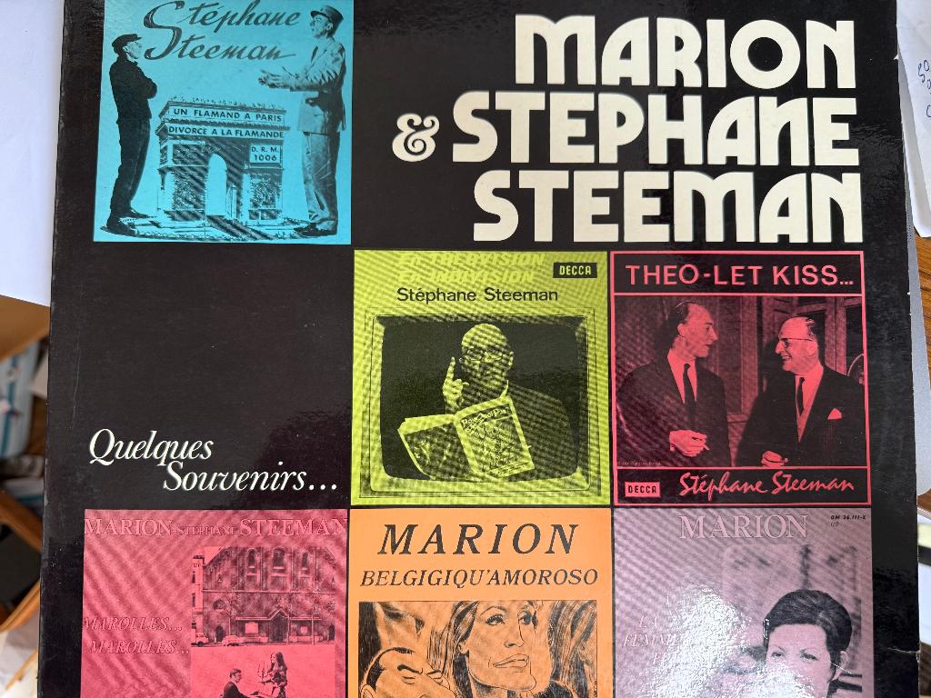 MARION & Stéphane Steeman, Quelques souvenirs, Vinyl, Envoi